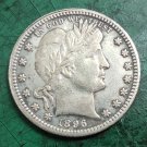 US 1896-S Barber Quarter Dollars Copy Coin