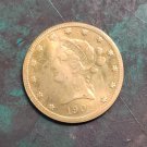 US 1901 Liberty Head Ten Dollars $10 Copy Coin