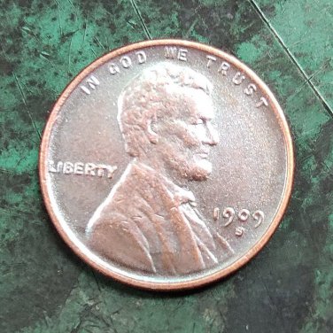 US 1909-S VDB Lincoln Cent Copy Coin