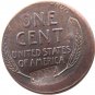 US 1909-S VDB Lincoln One Cent Off-Center Error 100% Copper Copy Coin