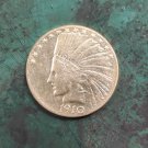 US 1910-S Indian Head Ten Dollars Copy Coin