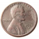 US 1911-S Lincoln Head One Cent 100% Copper Copy Coin