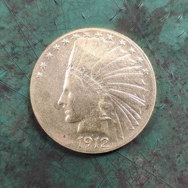US 1912-S Indian Head Ten Dollars Copy Coin
