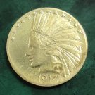 US 1914 Indian Head Ten Dollars Copy Coin