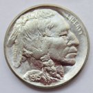 US 1915 Indian Head 5C Buffalo Nickel Five Cents Copy Coin  For Collection