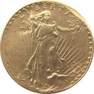 US 1915-S Saint Gaudens $20 Twenty Dollars Gold Copy Coin  For Collection