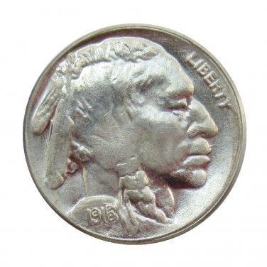 US 1916 Buffalo Nickel 5C Five Cents Copy Coin  For Collection