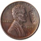 US 1916-S Lincoln Head One Cent 100% Copper Copy Coin