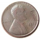 US 1917 Lincoln Head One Cent 100% Copper Copy Coin
