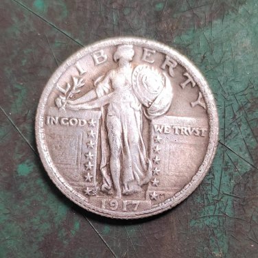US 1917-S Standing Liberty Quarter Dollar Copy Coin
