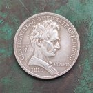 US 1918 Illinois Centennial Commemorative Half Dollar Copy Coin