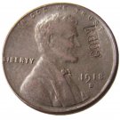 US 1918-D Lincoln Head One Cent 100% Copper Copy Coin