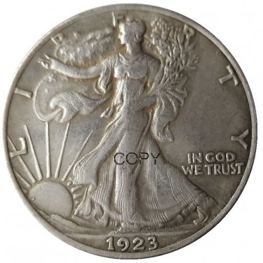 US 1923-S Walking Liberty Half Dollar Copy Coin