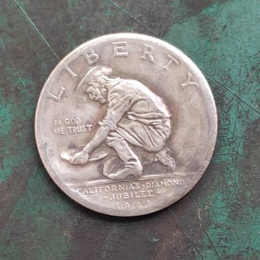 US 1925-S California Diamond Jubilee Commemorative Half Dollar Copy Coin