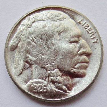 US 1926 Indian Head 5C Buffalo Nickel Five Cents Copy Coin  For Collection