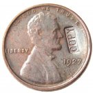 US 1927 Lincoln Head One Cent 100% Copper Copy Coin