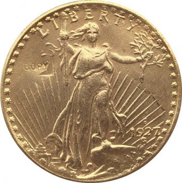 US 1927-D Saint Gaudens $20 Twenty Dollars Gold Copy Coin  For Collection