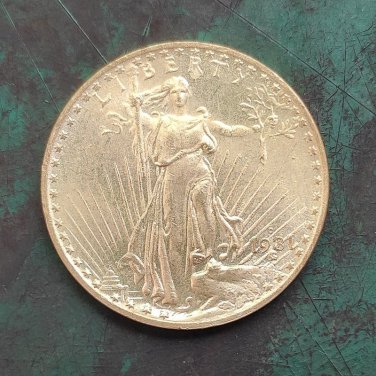 US 1931-D Twenty Dollars St. Gaudens $20 Copy Coin