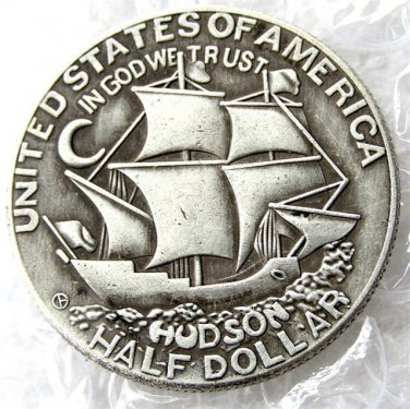 US 1935 Hudson Commemorative Half Dollar Copy Coins  For Collection