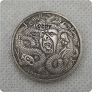 US 1935 Walking Liberty Half Dollar Snake Hobo Nickle Copy Coin For Collection