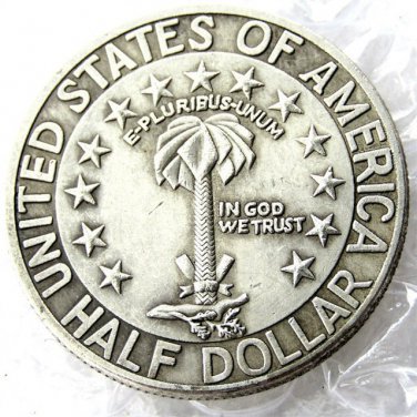 US 1936 Columbia Silver Half Dollar Commemorative Copy Coins  For Collection