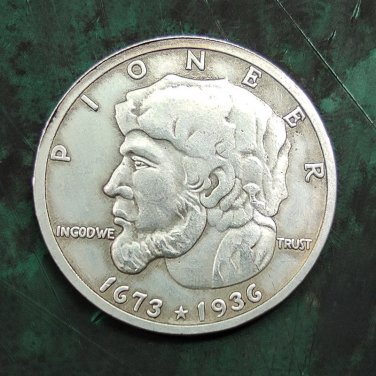 US 1936 Elgin Commemorative Half Dollar Copy Coin