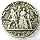 US 1936 Elgin Commemorative Half Dollar Silver Plated Copy Coins  For Collection