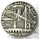 US 1936 San Francisco - Oakland Bay Bridge Opening Copy Coins  For Collection
