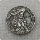 US 1936-D Buffalo Nickel Queen Hobo Nickle Copy Coin For Collection