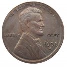 US 1936-D Lincoln Head One Cent Penny Copy Coin