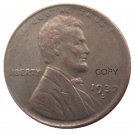 US 1937-S Lincoln Head One Cent Penny Copy Coin