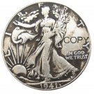 US 1941-D Walking Liberty Half Dollar Copy Coin