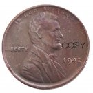 US 1942 Lincoln Head One Cent Penny Copy Coin