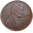 US 1945-S Lincoln Head One Cent Penny Copy Coin