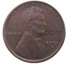 US 1951-D Lincoln Head One Cent Penny Copy Coin