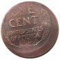 US 1951-D Lincoln One Cent Off-Center Error 100% Copper Copy Coin
