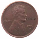 US 1952-D Lincoln Head One Cent Penny Copy Coin