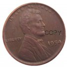 US 1954 Lincoln Head One Cent Penny Copy Coin