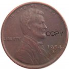 US 1954-S Lincoln Head One Cent Penny Copy Coin