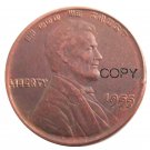US 1955 Double Lincoln Head One Cent Penny Copy Coin