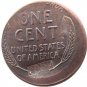 US 1955 VDB Double Lincoln One Cent Off-Center Error 100% Copper Copy Coin