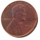 US 1956 Lincoln Head One Cent Penny Copy Coin