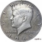 US 1968-S Liberty 1/2 Kennedy Half Dollar Copy Coin