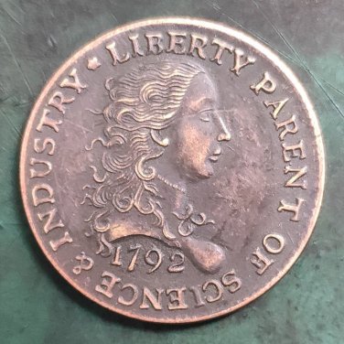 US Coin 1792 Large GWPT Birch One Cent Gallery Mint Copy Coin