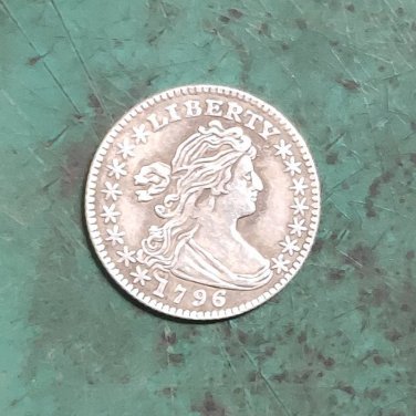 US Coin 1796 Draped Bust 5C Half Dime Copy Coin