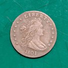 US Coin 1801 Draped Bust One Dime Copy Coin