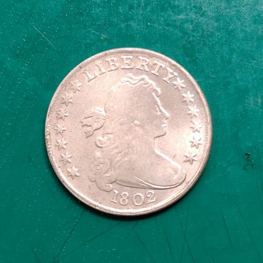 US Coin 1802 UNC Draped Bust One Dollar Copy Coin