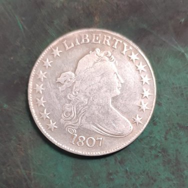 US Coin 1807 Draped Bust Half Dollar Copy Coin