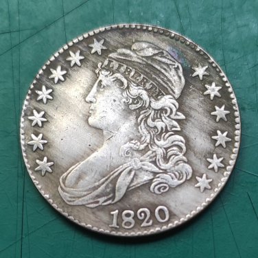 US Coin 1820 Capped Bust Half Dollar Copy Coin