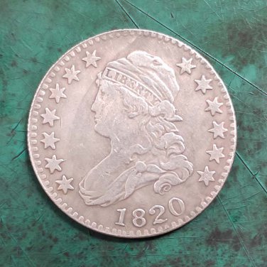 US Coin 1820 Capped Bust Quarters Dollar 25 Cents Copy Coin